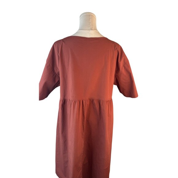 Zara Rust Mini Dress - Picture 7 of 12